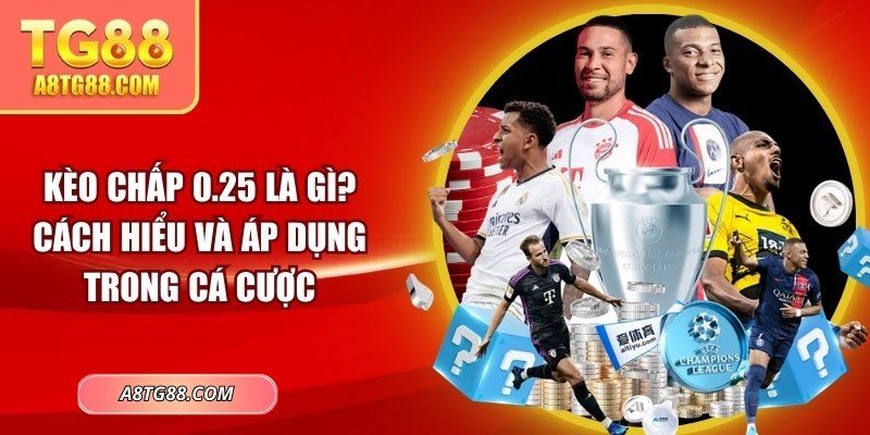Kèo chấp 0.25