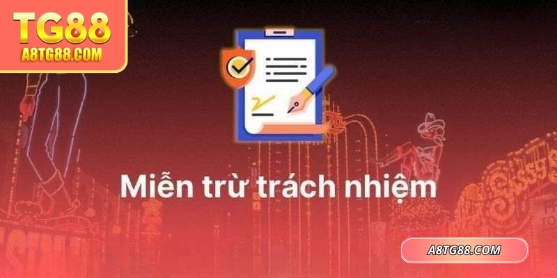 Miễn trừ trách nhiệm phần không thể thiếu trong hoạt động cá cược